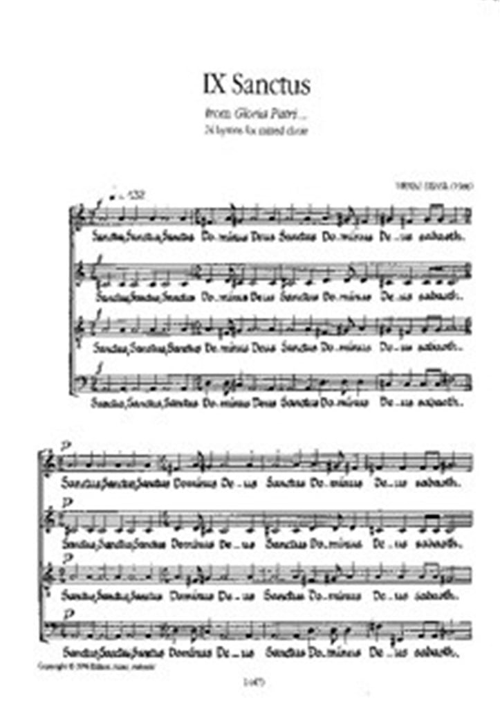 Gloria patri Nr. 9 op. 17